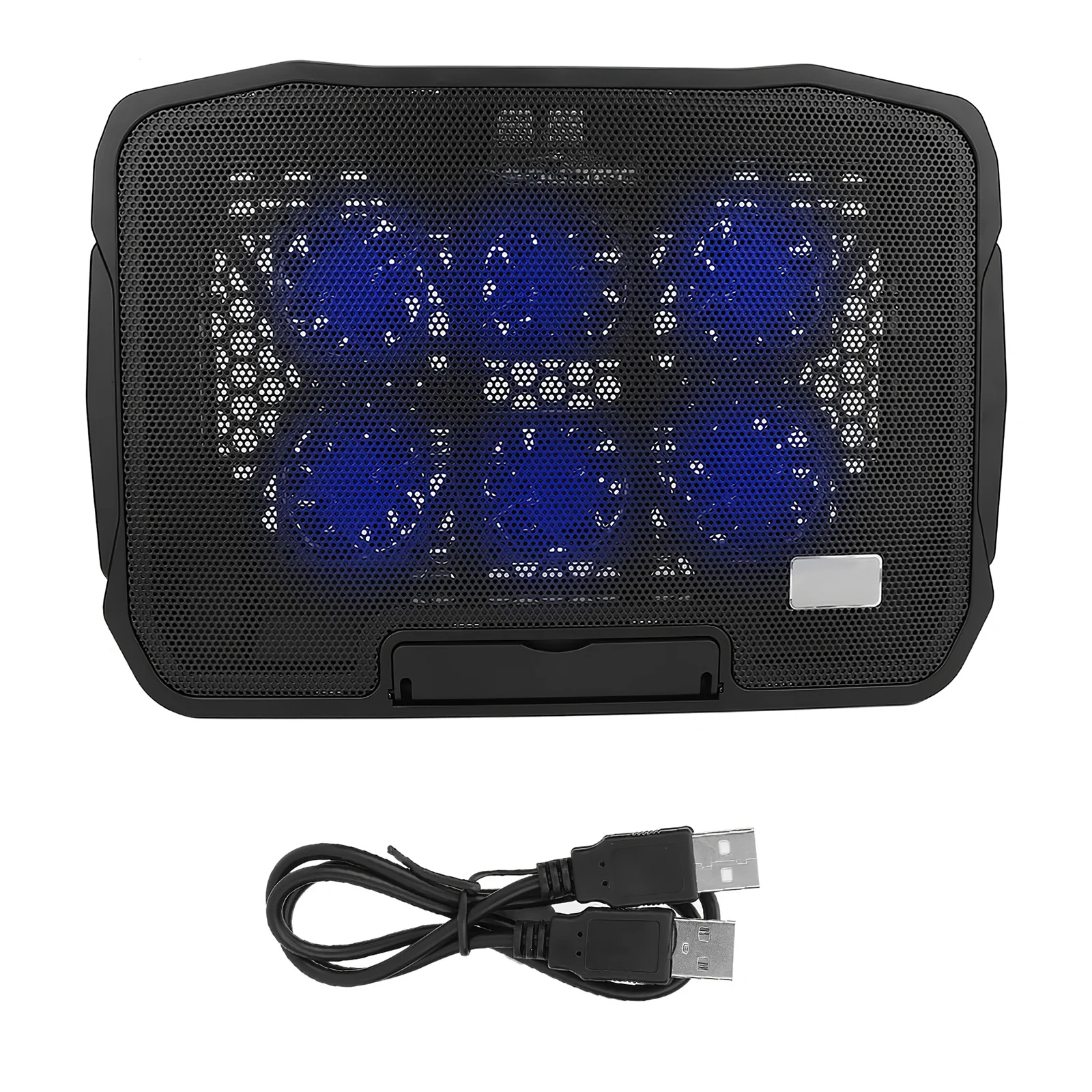 

For 11-15.6inch Cooling Pad Gaming Laptop Cooler Folderble Double Fans One USB Port Laptop Cooling Pad Notebook Stand For Laptop