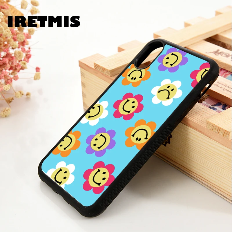 Iretmis 5 5S SE 6 6S Мягкий ТПУ силиконовый резиновый чехол для телефона iPhone 7 8 plus X Xs 11 Pro Max