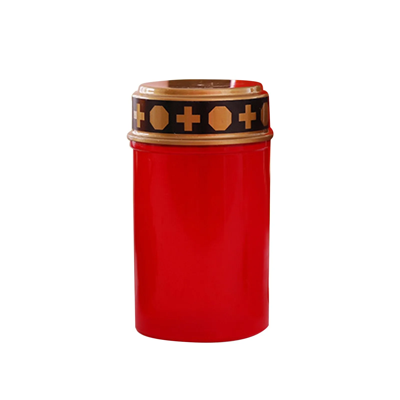 2 шт. беспламенные Свечи крассветодиодный свечи мерцающие без батареи красный