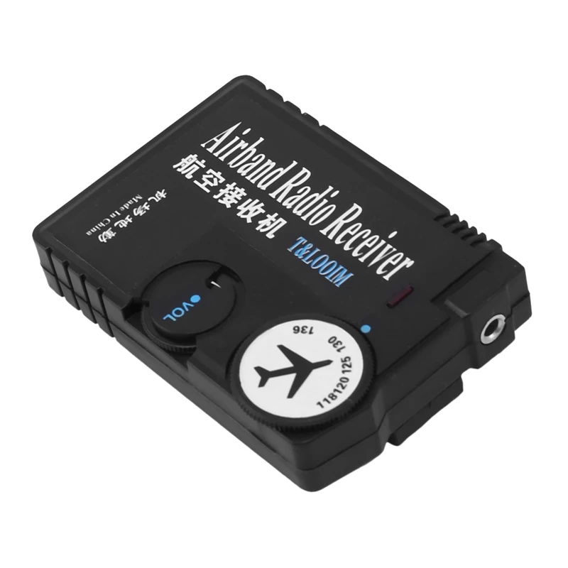 HFES 118MHz-136MHz AAA Air Band Radio Receiver Airband Aviation for Airport Ground on -> Радиоприемник воздушных полос HFES 118 МГц - 136 МГц AAA для авиации на аэропортских землях.