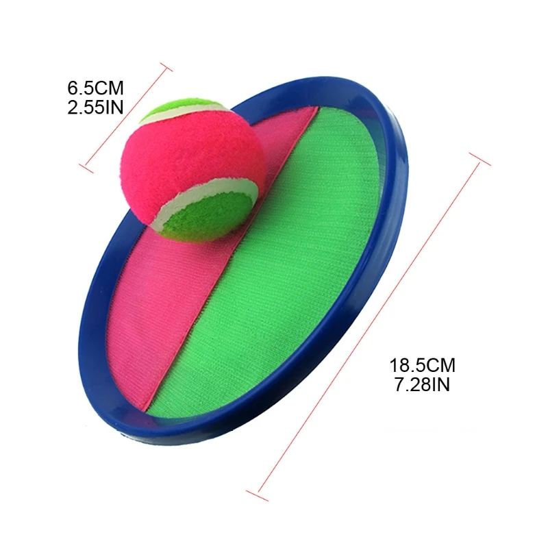 

1Set Balance Coordination Ball Game Montessori Toys Ball Interactive Sports Ball Educational Mini Toss & Catch Toy