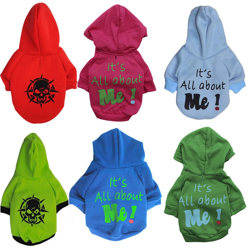 

Dog Warm Clothes Autumn Winter Puppy Dog Hoodie Pet Clothes Shirt For Small Medium Dogs Cartoon Hooded Coat Pet Apparel Clothing