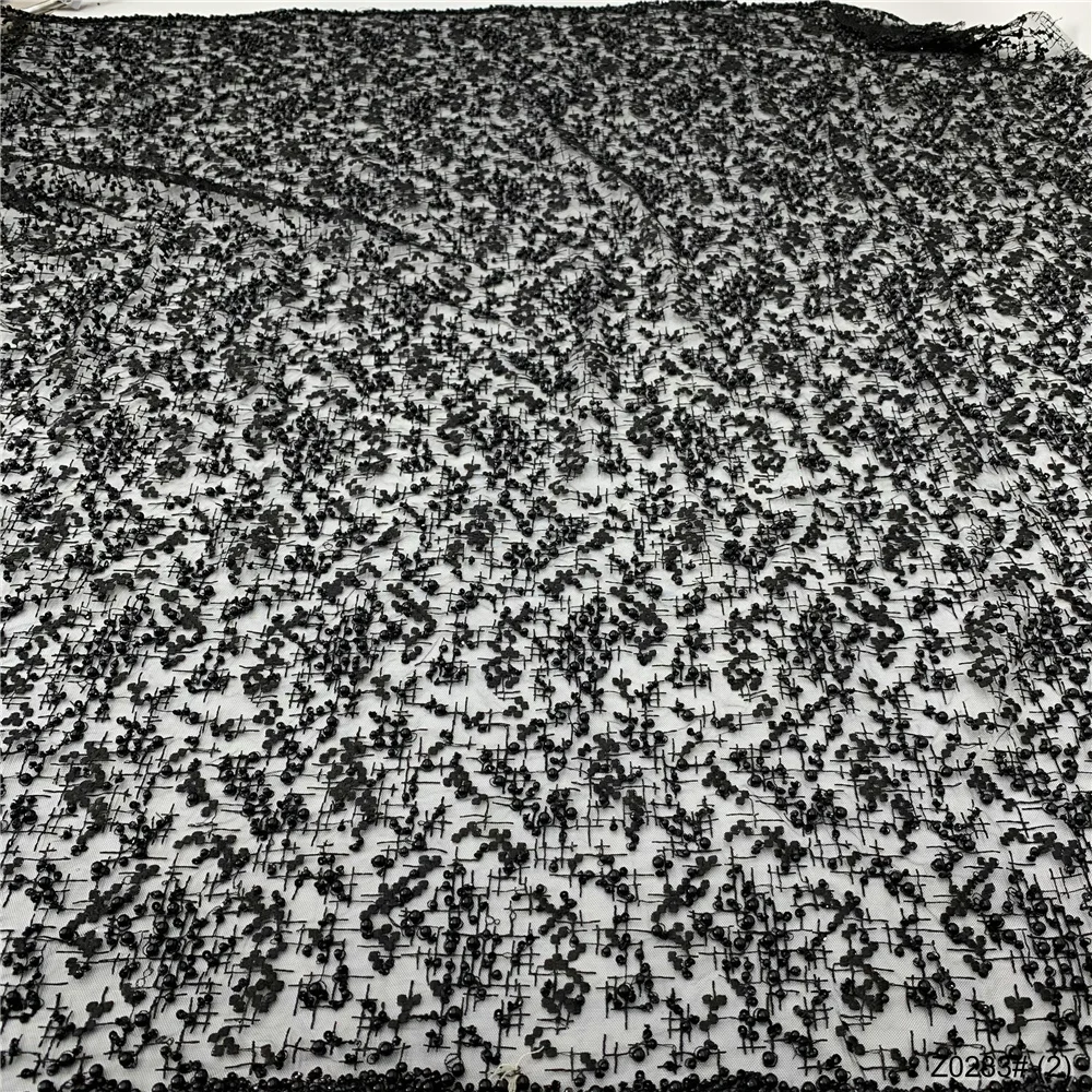 

High Quality Nigerian Guipure Cord Lace Fabrics With stones African French Net Lace Fabric Embroidered Tulle Mesh Lace Z0283#