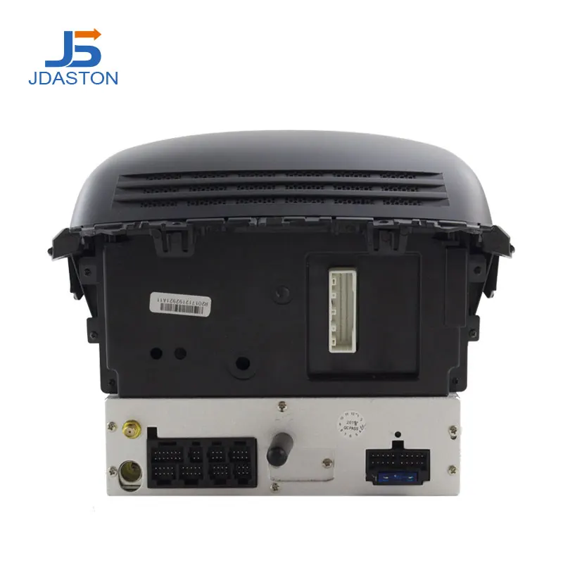 JDASTON Android 10 0 автомобильный DVD плеер для Peugeot 207 2007 2014 1 Din автомобильное радио GPS