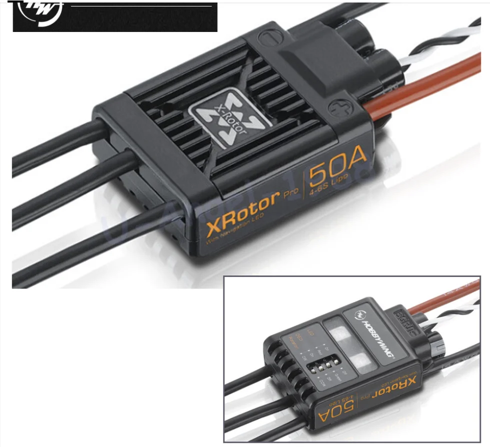 

100% original Hobbywing ESC XRotor Pro 50A 60A 4-6S ESC Brushless Motor Speed Controller for Quadcopter Aircraft Dropship