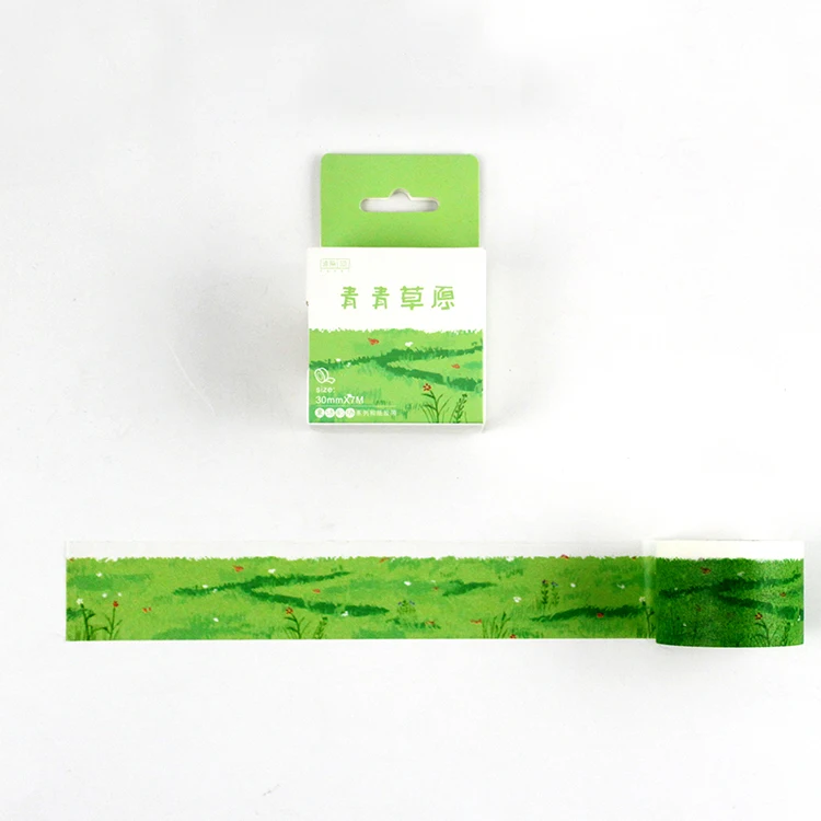 1 рулон/набор японская васи лента мультфильм милые Декоративные Маскирующие