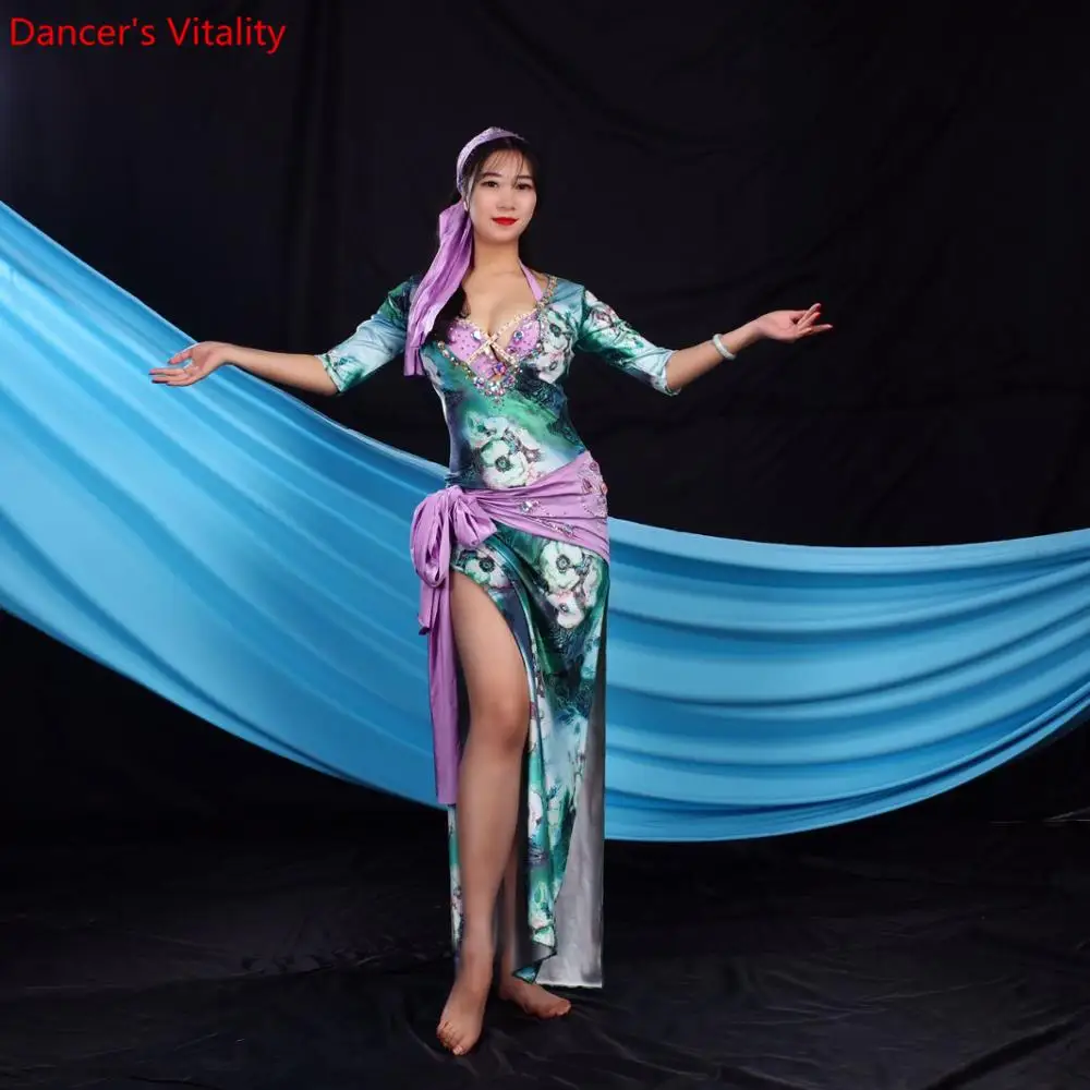 Костюм для танца живота костюм с бюстгальтером размеры S M L XL на заказ |