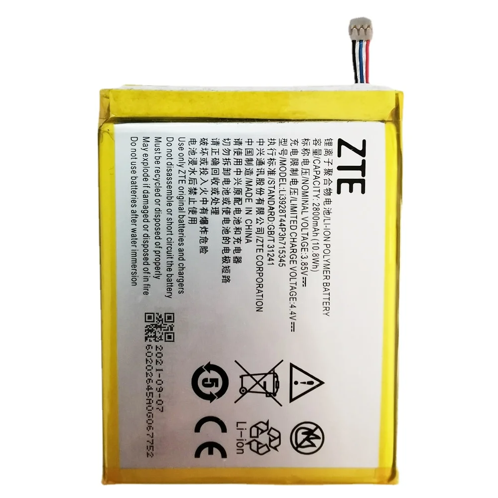 

Оригинальный аккумулятор 2800 мАч LI3820T43P3h715345 для ZTE Grand S Flex/для ZTE MF910 MF910S MF910L MF920 MF920S MF920W + аккумулятор