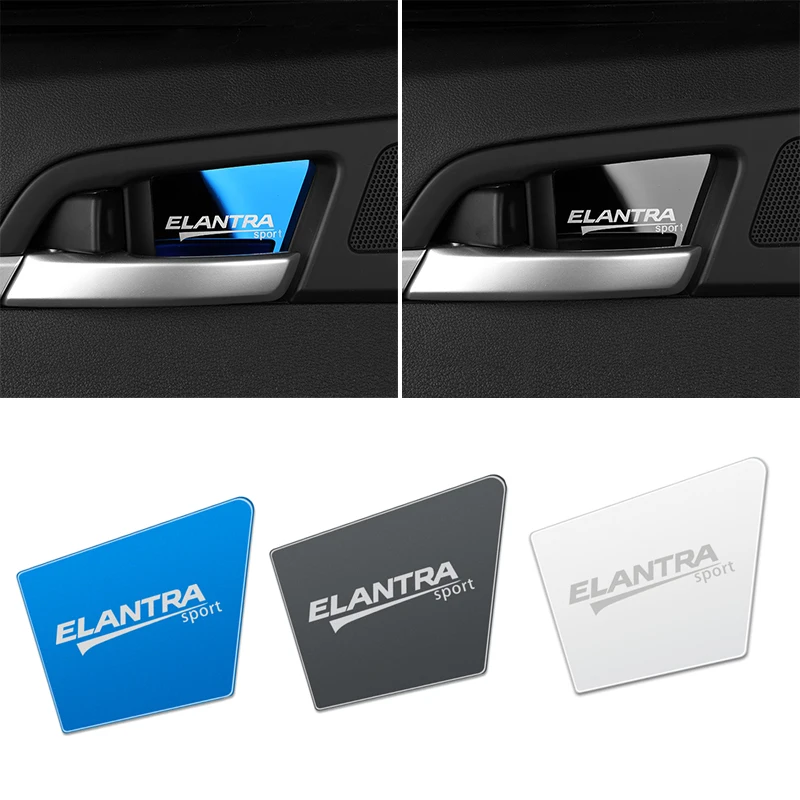 4 шт. Автомобильная внутренняя дверная ручка чаша крышка Накладка подходит для