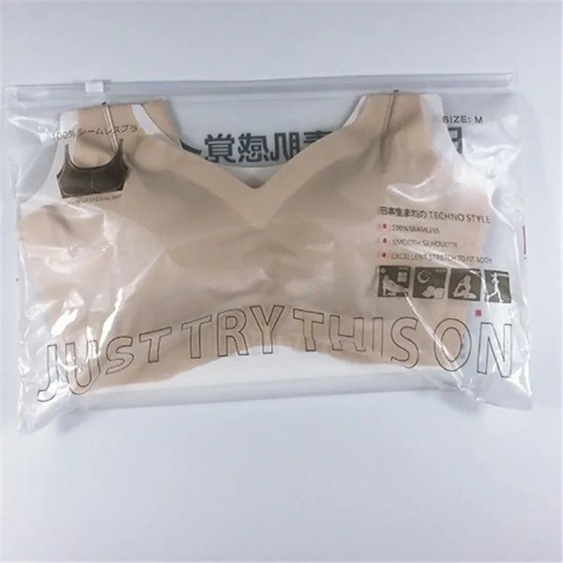 

Sexy Bra for Women Seamless Push Up Wire Free Brassiere Bra Bralette Underwear Ice silk plus size lager cup Lingerie intimate