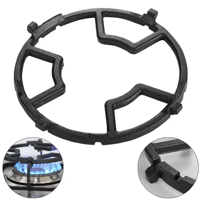 Чугунная сковорода вок подставка для горелки Газовая Плита варочная плита