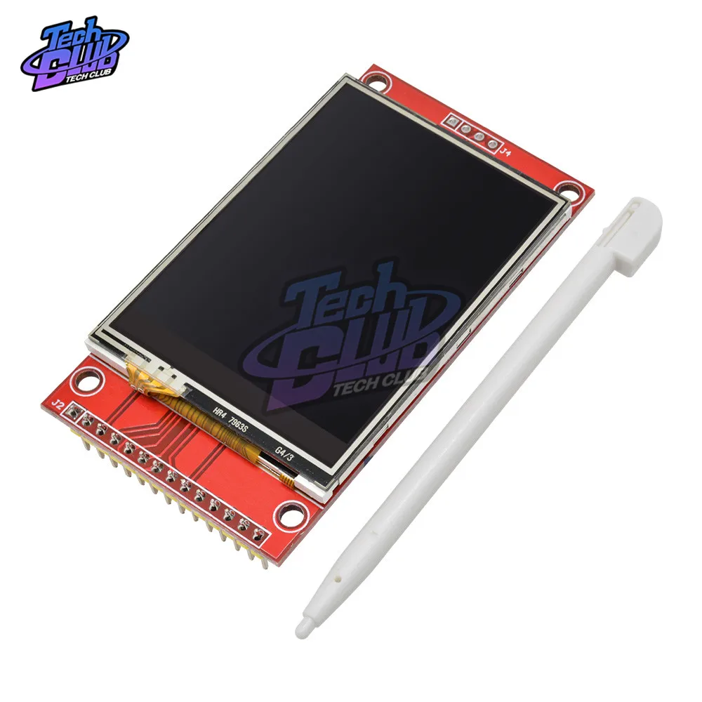 Модуль последовательного порта жк 2 4 дюйма 4x240 SPI TFT 5 в/320 в PCB адаптер Micro SD карта