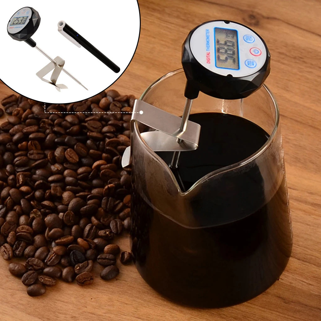 

Smart Cooking Thermometer Digital Temps Gauge Household Coffee Water Milk Hot Drinks Measurement for Kitchen Cooking Equipment