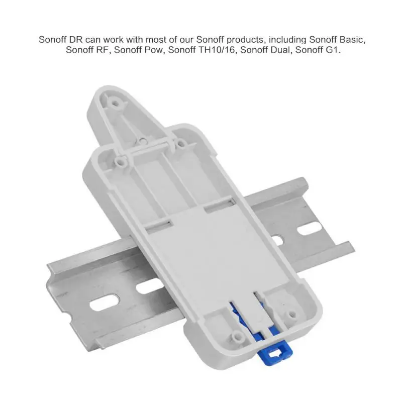 2 шт. Sonoff DR-Sonoff din-рейка лоток для Sonoff Basic/RF/Pow/TH10/16/Dual/G1 для распределительного устройства на din-рейке