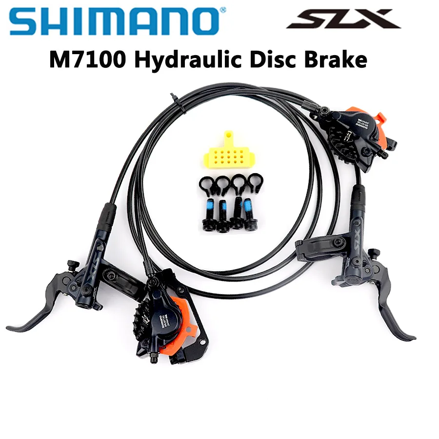 Shimano DEORE SLX M7100 M7000 тормоз Горный велосипед гидравлический дисковый тормоз MTB BR BL M7000 M7100 850 мм 1600 мм левый и правый MTB части