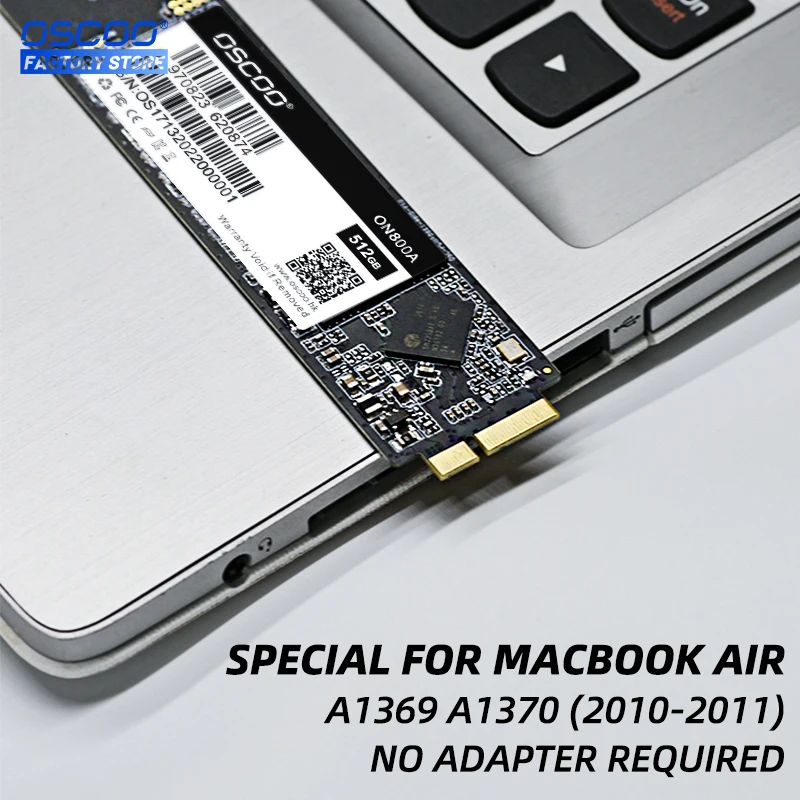 OSCOO оригинальные SSD жесткий диск для Apple MacBook Air A1369 A1370 2010 2011 внутренние жесткие