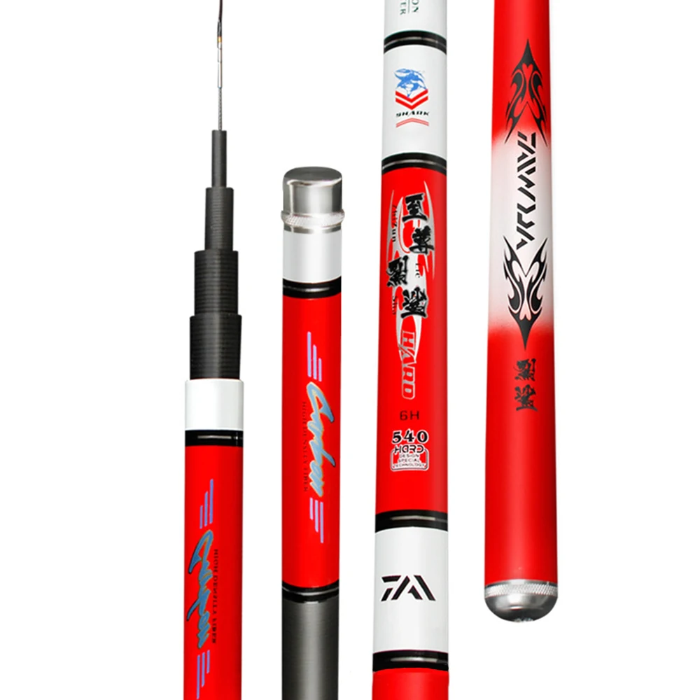 6H Удочка ручной удочки наружный ультра светильник сверхпрочный углеродный