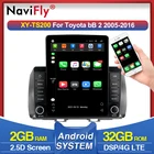 Автомобильный видеоплеер Navifly, Android, DSP, 4G, LTE, FM, для Toyota bB 2 2005-2016, мультимедийный плеер, GPS-навигация, вертикальный экран Тесла