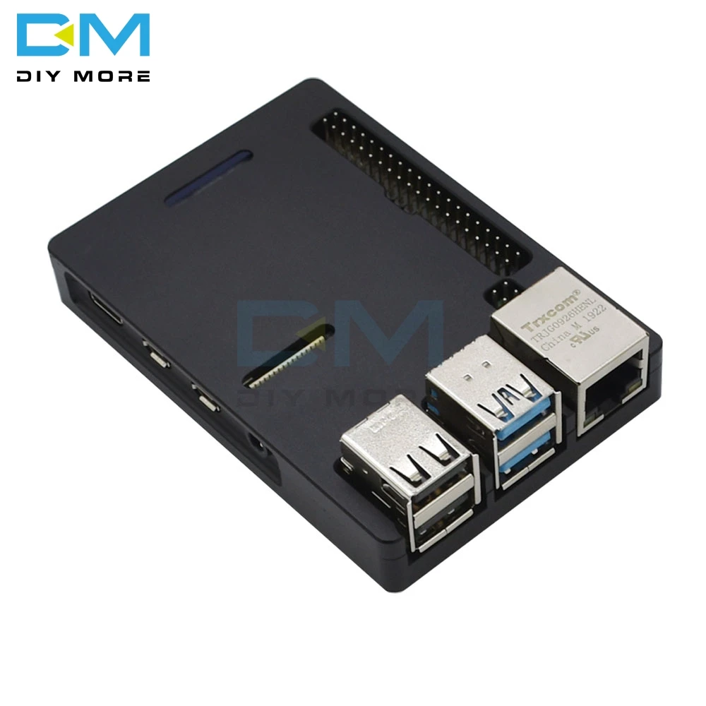 Чехол для Raspberry Pi Module B CNC из алюминиевого сплава металлический корпус
