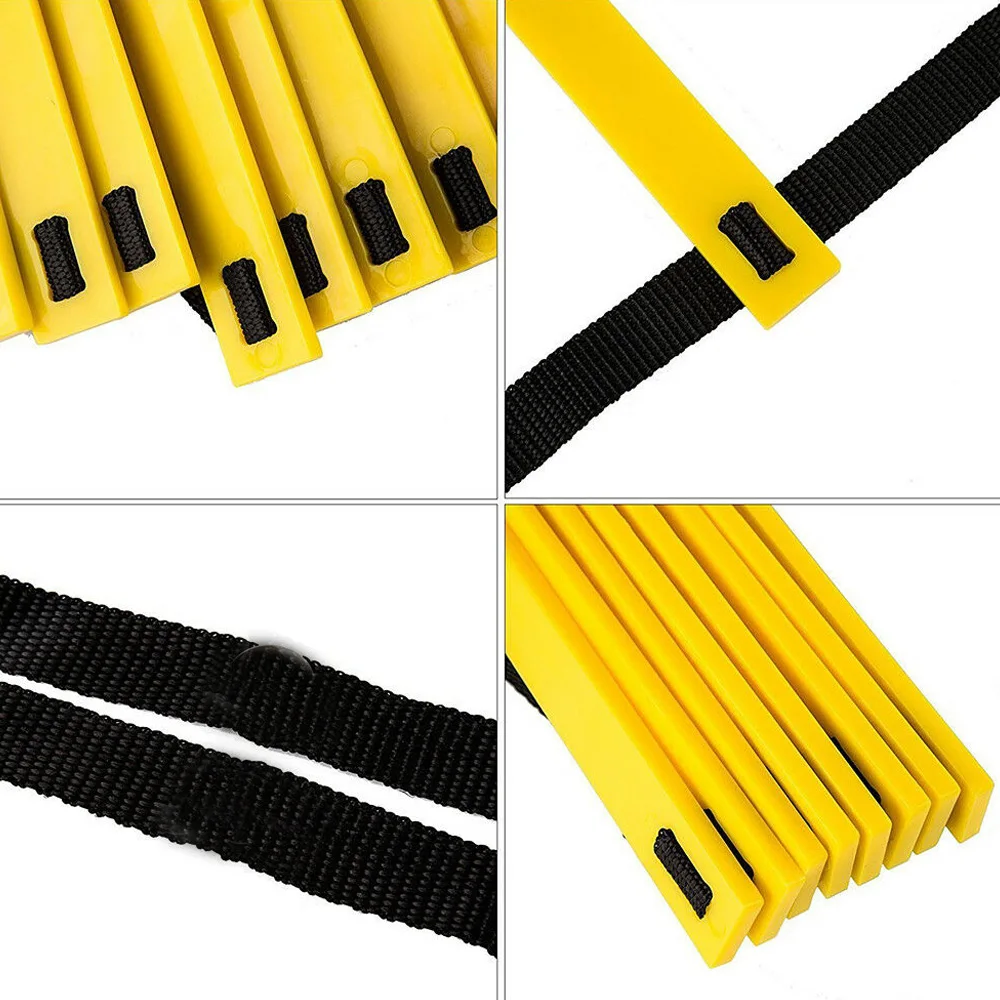 

4M 8 Rung Nylon Straps Training Ladders Agility Speed Ladder Stairs for Soccer Football Speed Ladder Fitness Equipment