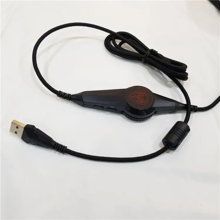 Somic G941 игровая гарнитура 7,1 Наушники с Виртуальным объемным звуком с микрофоном стерео наушники вибрируют для ПК компьютера ноутбука