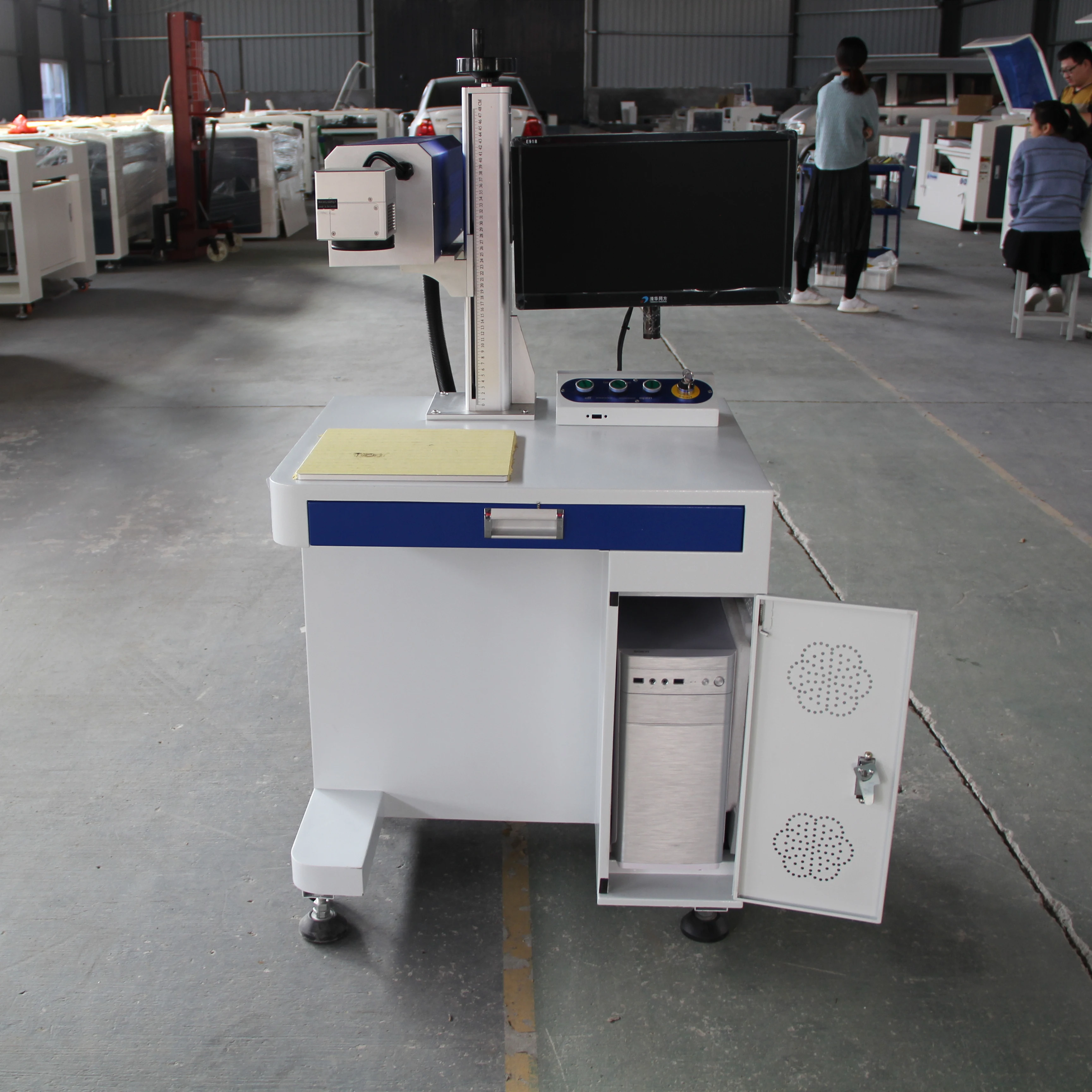 

20W/30W Table type CNC Laser Engraving Carving Machine Mini Laser marking Logo Marker Printer for Metal Engraving