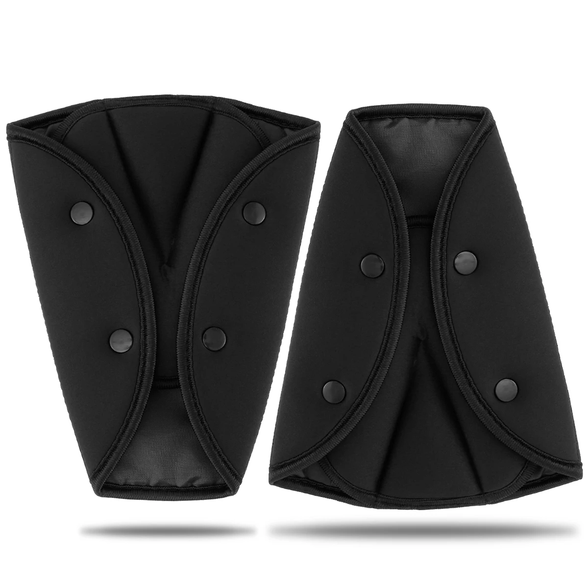 

2pcs Child Seat Belt Adjustment Holder Car Anti-Neck Neck Baby Shoulder Seatbelt Safety Cover Triangle Belt Strap Protector Pad
