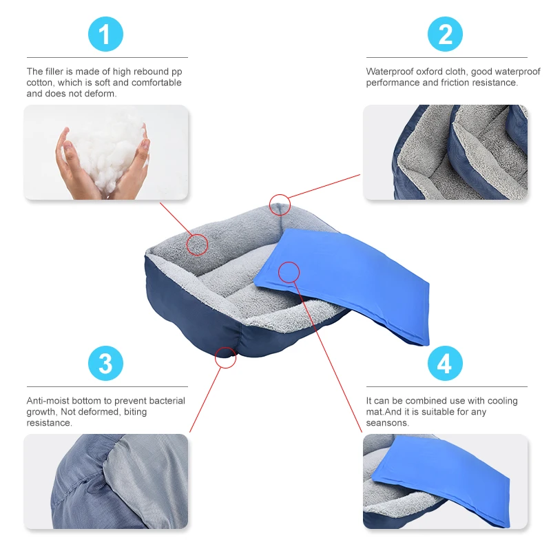 Супермягкий теплый водонепроницаемый роскошный спальный мешок для домашних