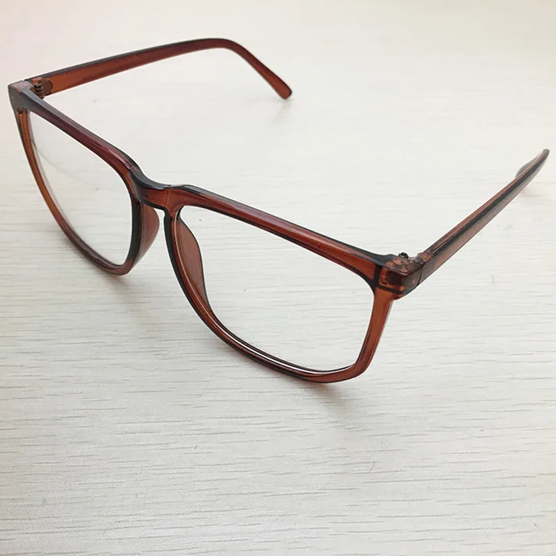 C3 transparent brown TinffGan, большая оправа для очков,, женские большие оправы для очков, мужские оправы для очков, pc, очки, черные очки, oculos de grau - Цвет оправы: C3 transparent brown