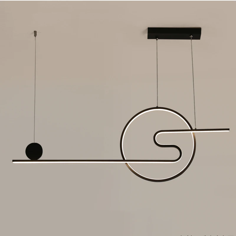 Светодиодный подвесной светильник для гостиной столовой кухни|Люстры| |