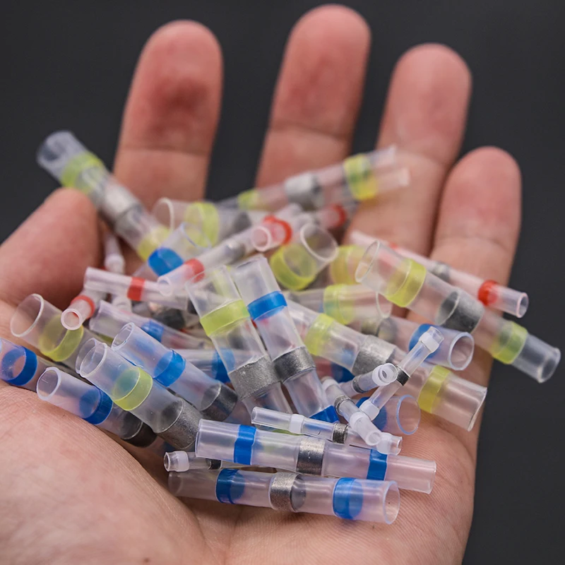 Уплотнитель для пайки Термоусадочные соединители водонепроницаемые кабелей 26 10