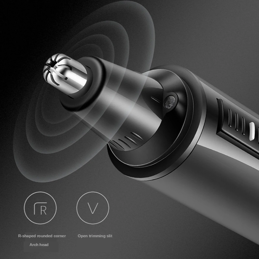 Электрический триммер для ушей и носа 3 в 1 Мужская бритва перезаряжаемый