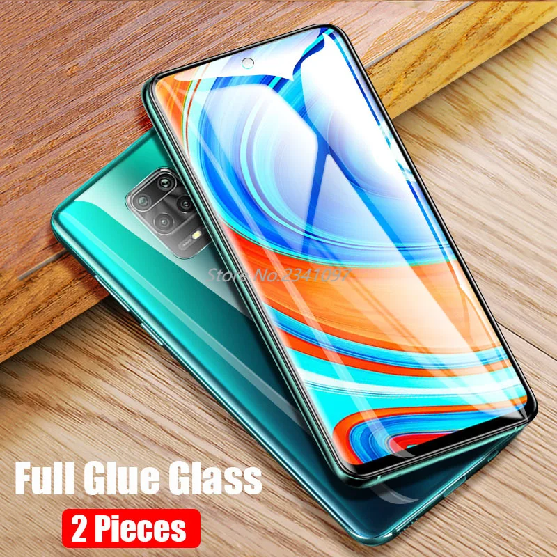 2 шт. ударопрочное Защитное стекло для Xiaomi Redmi Note 9 Pro Max|Защитные стёкла и плёнки