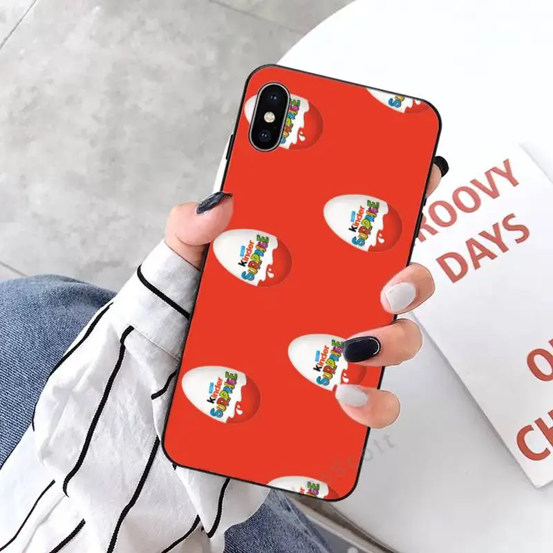 

New trolls egg KINDER JOY Surprise Phone Case for iPhone 11 12 mini pro XS MAX 8 7 6 6S Plus X 5S SE 2020 XR
