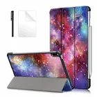 Тонкий флип-чехол из искусственной кожи для Huawei MediaPad M5 lite T5 8 10, умный чехол для huawei MatePad 11 T10 T10S T8 10,4 Pro 10,8, чехол