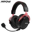 Беспроводная игровая гарнитура Mpow Air 2,4G, игровые наушники с объемным звуком 7,1 для ПК, PS4, с двойным приводом, микрофоном с шумоподавлением