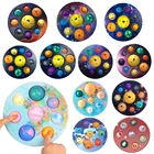 Игрушка-антистресс для взрослых, цветная игрушка-антистресс с эффектом пузырьков, мягкая игрушка для детей