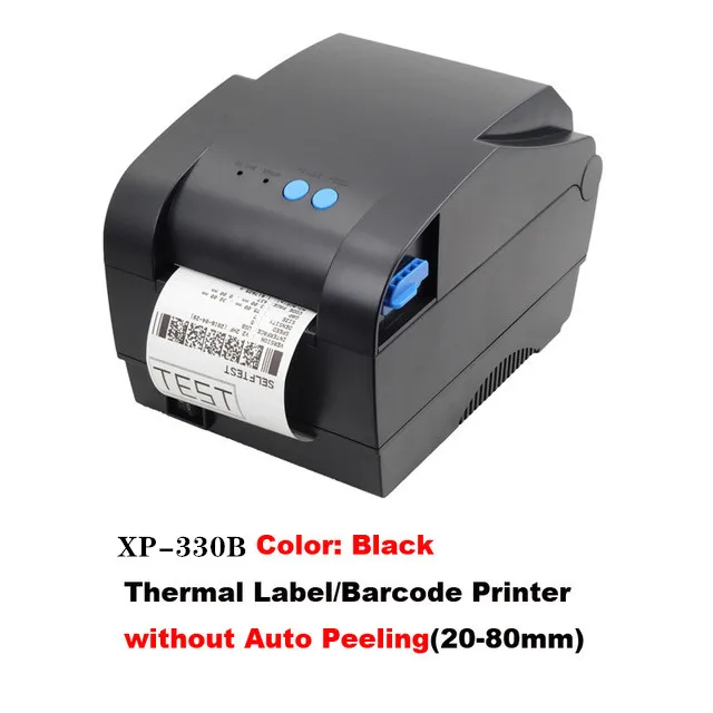 330B Label Printer XP-365B JEPOD принтер штрих-кода этикеток термопринтер принтер этикеток 20 мм до 80 мм термопринтер штрих-кода - Цвет: 330B Label Printer