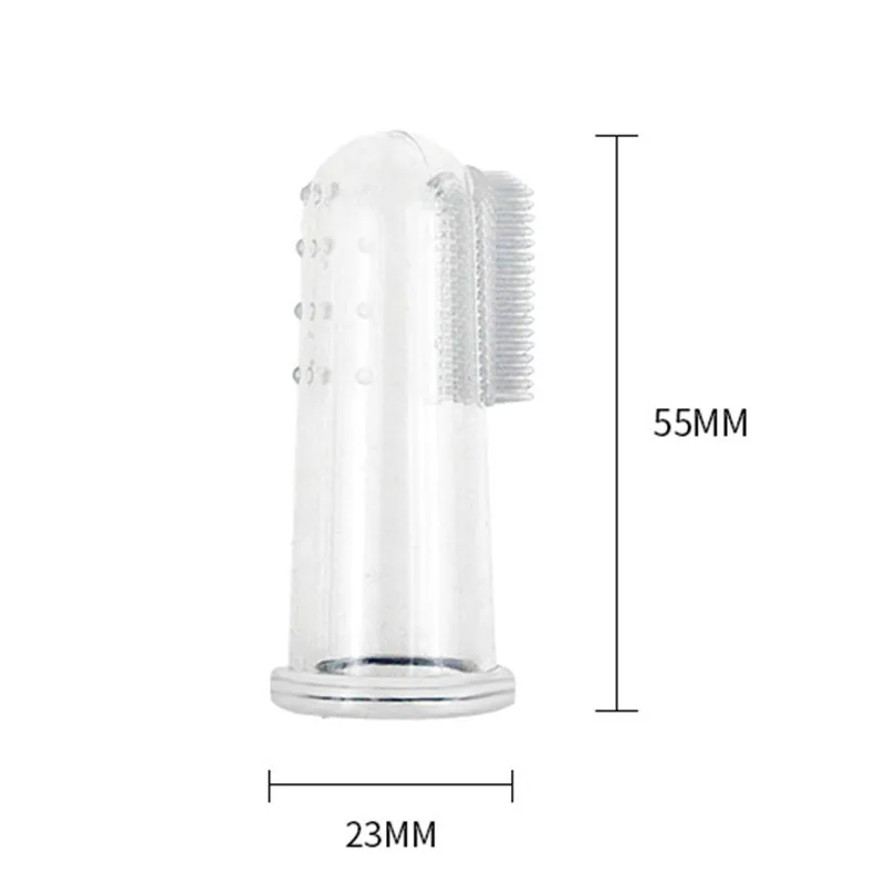 Pet Finger Super Soft Toothbrush French BulldogDog Brush Bad Breath Tartar Teeth Tool Cat Cleaning Dog Supplies Products |