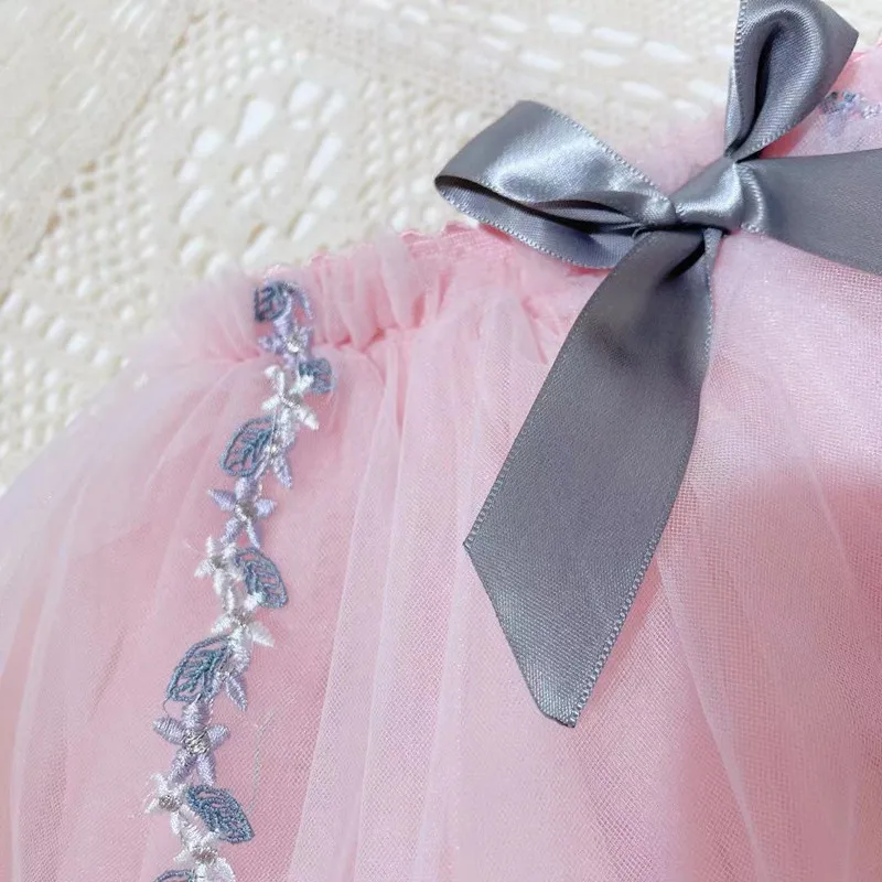Сетчатая юбка для маленьких девочек милая детская одежда принцессы подарок на