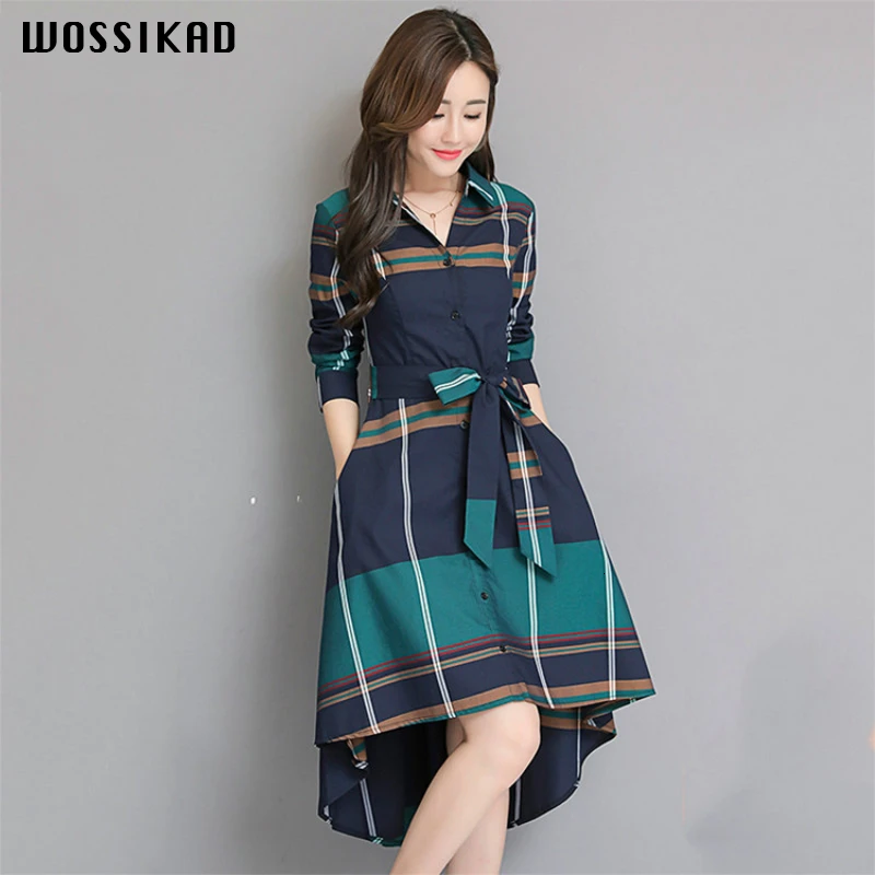 Осень зима 2019 винтажное платье в клетку стиле ретро женское элегантное для