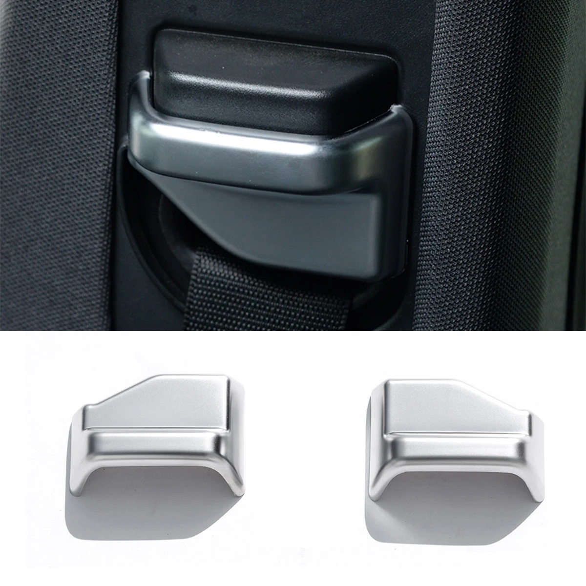 

Car Seat Safety Belt Cover Trim Stickers Car Accessories For Mercedes Benz E S Class W212 W213 2010-21 W222 14-20 CLS 12-22 CLA