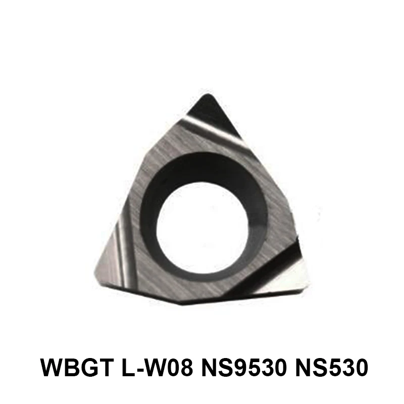 

Original WBGT030102L-W08 WBGT030104L-W08 WBGT060102L-W11 WBGT060104L-W11 NS9530 NS530 Carbide Inserts Turning Tools CNC