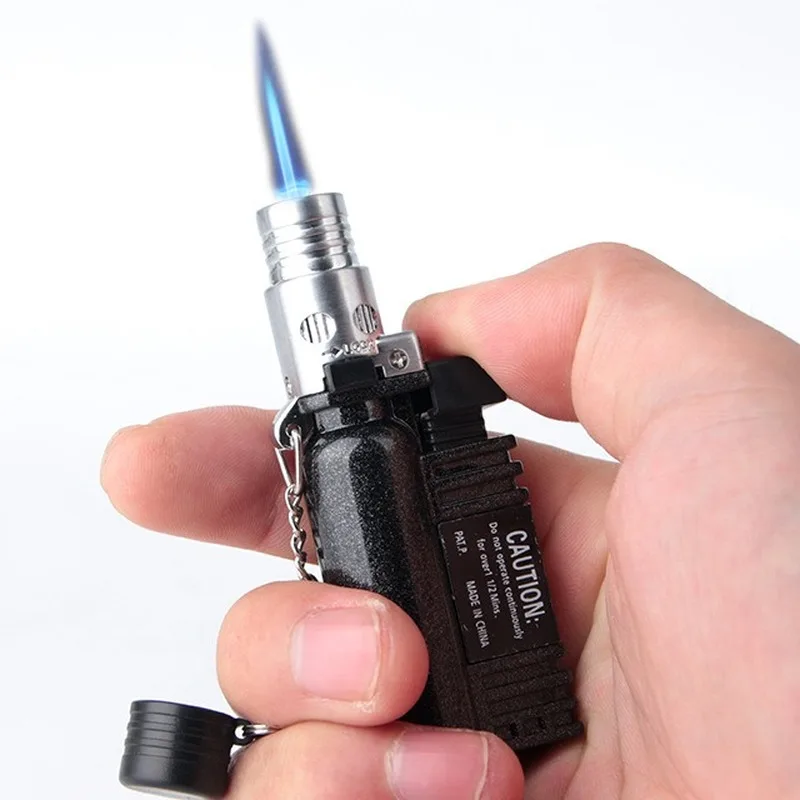 

Welding Spray Gun Straight Into The Blue Fmale Windproof Metal Inflatable Portable Butane Lighter Accessories Gadgets for Men