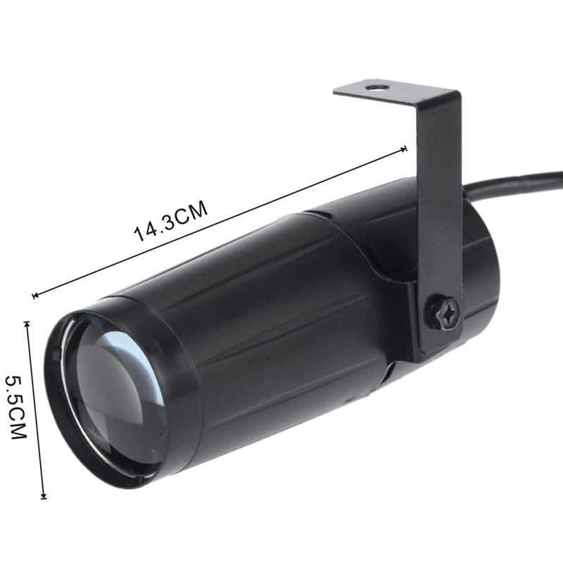 Светодиодный светильник с сценический Pinspot s Белый Moonflower лампы обеспечения par DJ