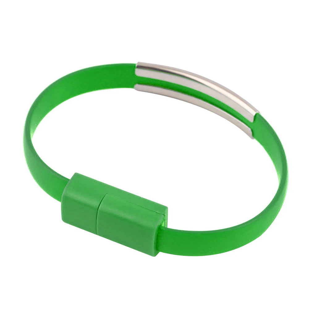 Горячее предложение! Распродажа! 22 см портативный usb кабель с лапшей браслет