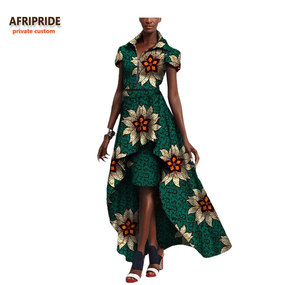Африканский осенний женский костюм-тройка AFRIPRIDE топ с коротким рукавом +