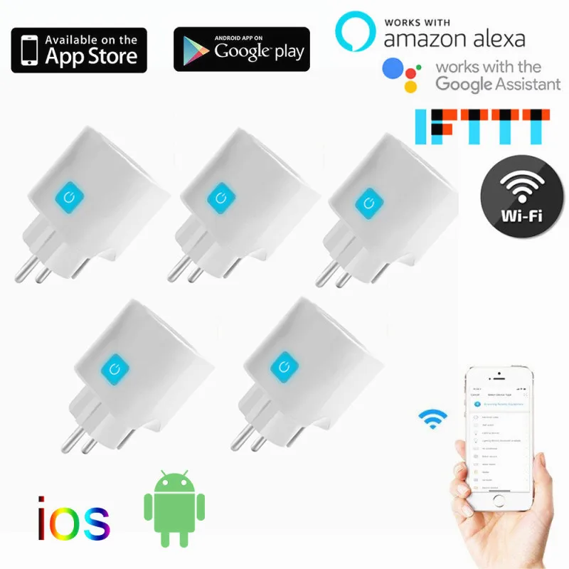 

Смарт-розетка EWelink, евростандарт, Wi-Fi