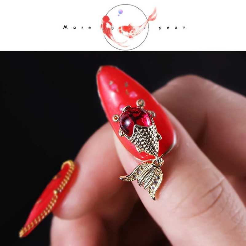 Новые креативные ювелирные изделия с бриллиантами для маникюра счастливый кот