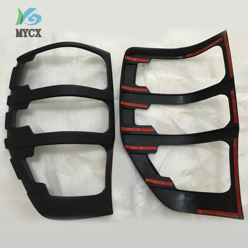 Стайлинг автомобиля автомобильные аксессуары матовые черные задние фонари из